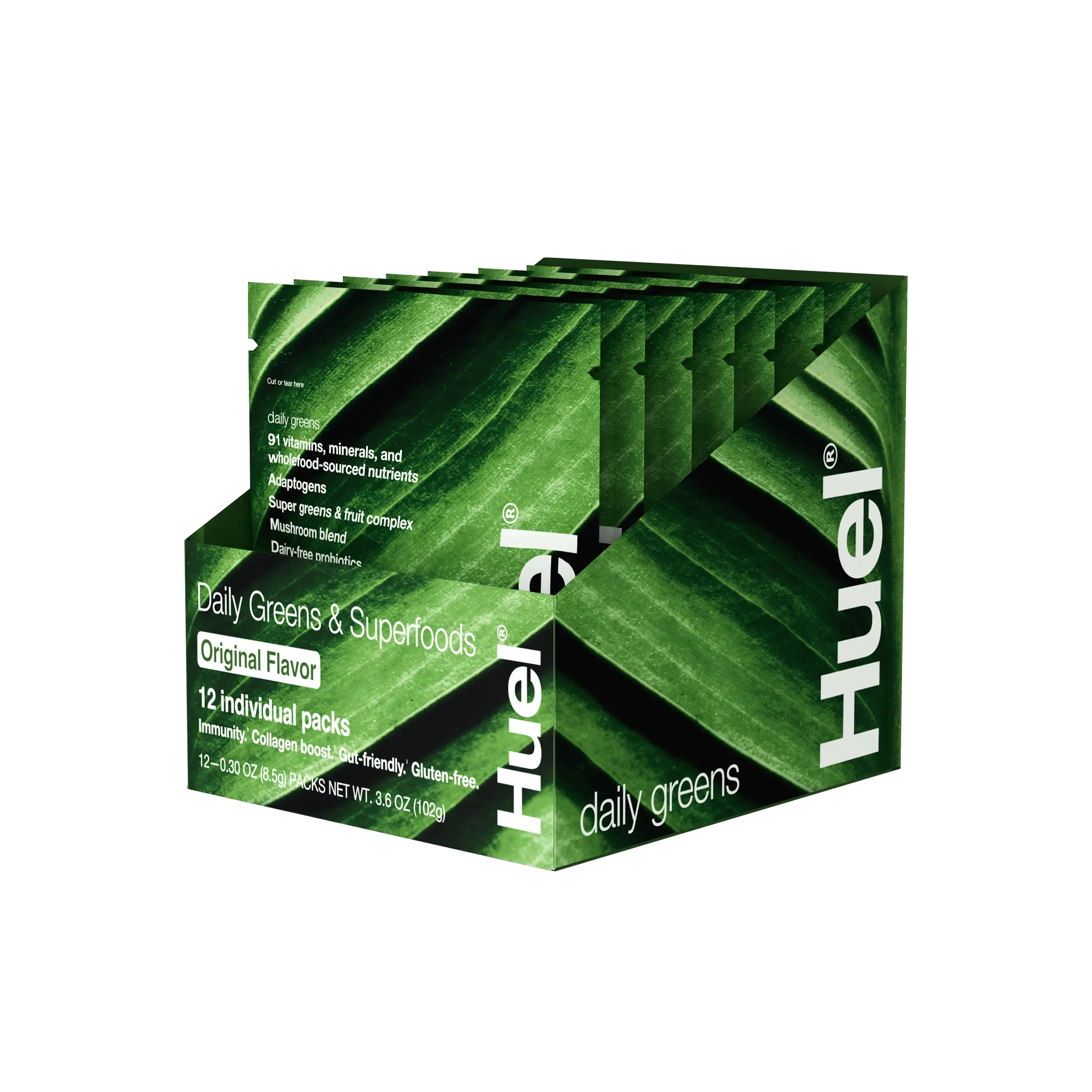Daily Greens Travel Packs